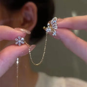 Brincos de Fio Longo Elegantes 
