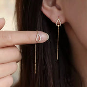 Brincos de Fio Longo Elegantes