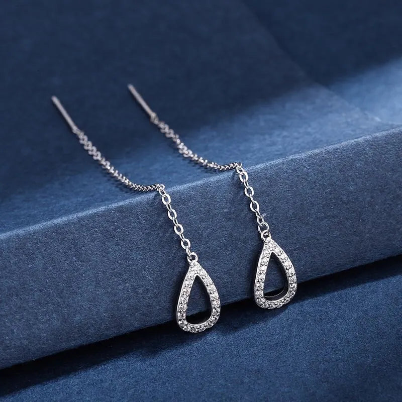Brincos de Fio Longo Elegantes