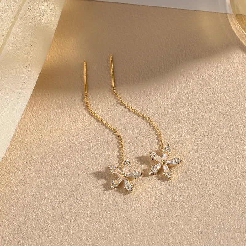 Brincos de Fio Longo Elegantes