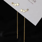 Brincos de Fio Longo Elegantes 33