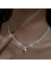 Colar Simples Brilhante Feminino