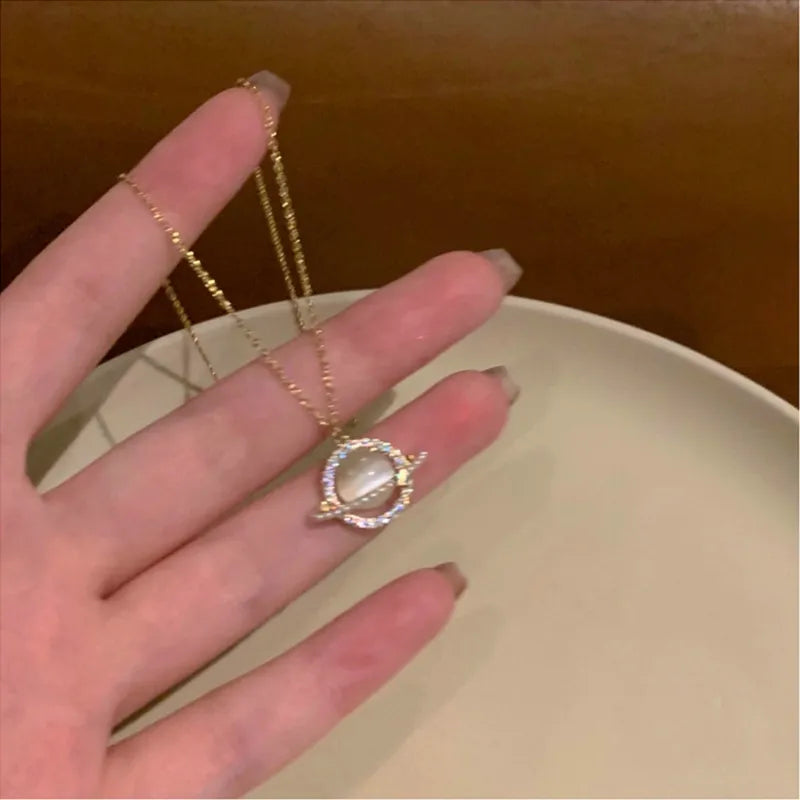 Colar de Crystal Feminino 24