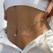 Joias de Cintura Sexy e Minimalista
