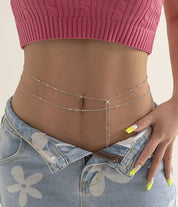 Joias de Cintura Sexy e Minimalista