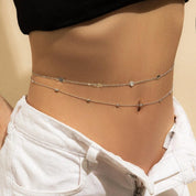 Joias de Cintura Sexy e Minimalista