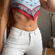 Joias de Cintura Sexy e Minimalista