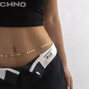 Joias de Cintura Sexy e Minimalista