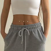 Joias de Cintura Sexy e Minimalista
