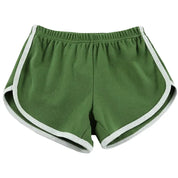 Short Casual Feminino Elástico de Verão verde
