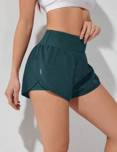 Short Esportivo Feminino de cintura larga elástico