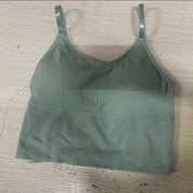 Top Sexy Feminino construído em sutiã azul