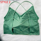 Top Sexy Feminino construído em sutiã verde