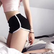 Short Casual Feminino Elástico de Verão rosa